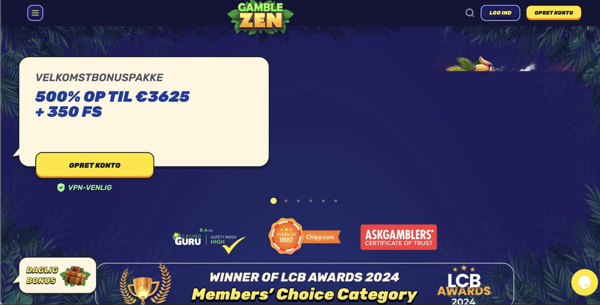 Gamblezen Casino hoved